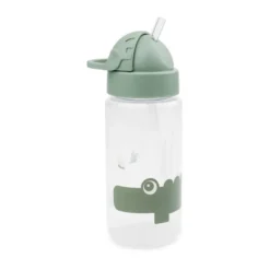 Croco flaska med sugrör, Green