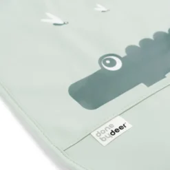 Croco haklapp med kardborre 2-pack, Green