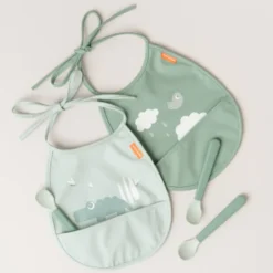 Croco Tiny haklapp 2-pack, Green
