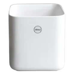 Cube kruka small 13 cm, Matte white