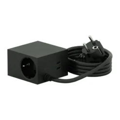 Cuboid+ grenuttag USB-C 30W 2 m, Black