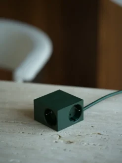 Cuboid+ grenuttag USB-C 30W 2 m, Dark Green