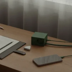 Cuboid+ grenuttag USB-C 30W 2 m, Dark Green