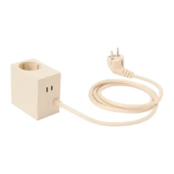 Cuboid+ grenuttag USB-C 30W 2 m, Pearled Ivory