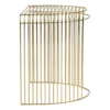 Curva bord 45 cm, Guld