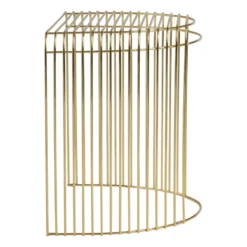 Curva bord 45 cm, Guld