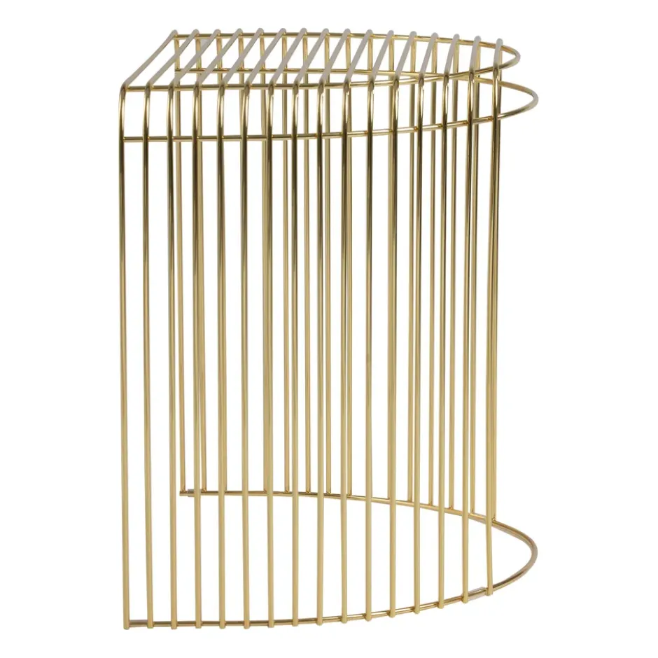 Curva bord 45 cm, Guld