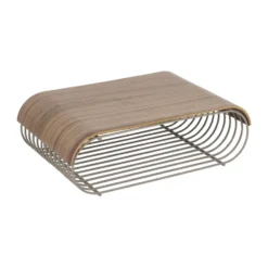 Curva bricka/toppanel till Curva hylla 40,4 cm, Valnöt