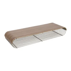 Curva bricka/toppanel till Curva hylla 80,4 cm, Valnöt