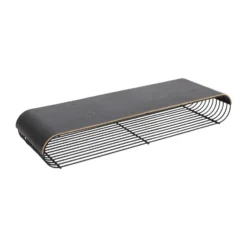 Curva bricka/toppanel till Curva hylla 80,4 cm, Svart