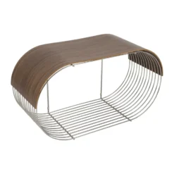 Curva bricka/toppanel till Curva vägghylla 62,2 cm, Valnöt