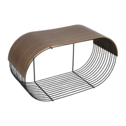Curva bricka/toppanel till Curva vägghylla 62,2 cm, Valnöt