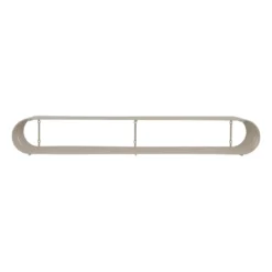 Curva hylla 80,4 cm, Taupe