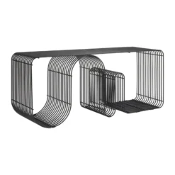 Curva sittbänk 100 cm, Svart