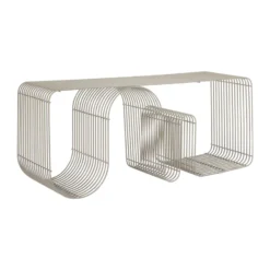 Curva sittbänk 100 cm, Taupe