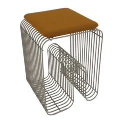 Curva sittdyna för Curva pall 27x32,5 cm, Amber