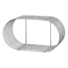 Curva vägghylla, Silver