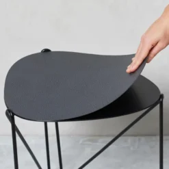 Curve Chameleon Hippo sidobord, Black-anthracite