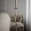 Curved ljusstake 85 cm, Sand