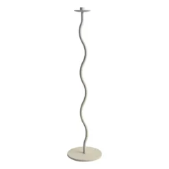 Curved ljusstake 85 cm, Sand