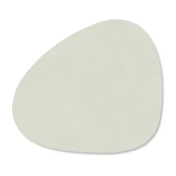Curve Nupo Double glasunderlägg, Linen-flint Grey