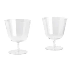 Curve Stem dricksglas 2-pack, Clear
