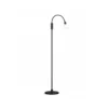 Cut enkel golvlampa 140 cm, Svart