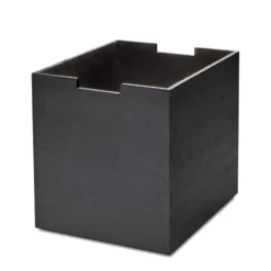 Cutter förvaringsbox stor, Svartlackerad ek