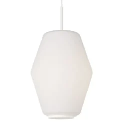 Dahl large glaskupa till taklampa, Opal-vit