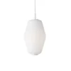 Dahl small glaskupa till taklampa, Opal-vit