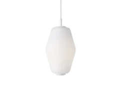 Dahl small glaskupa till taklampa, Opal-vit