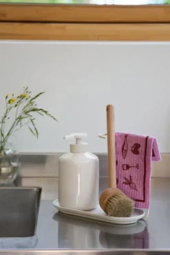Daily disktrasa med mönster, Rosa, 3-pack