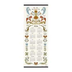 Dalahäst kalender 2026, 35x90 cm