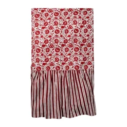 Damson bordsduk, Burgundy, 250x150 cm