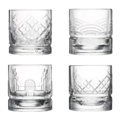 Dandy whiskyglas 4 delar, Klar