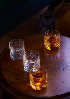 Dandy whiskyglas 4 delar, Klar