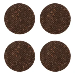 Dante glasunderlägg i kork 4-pack, Brun
