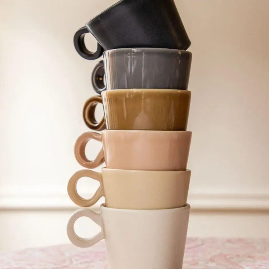 Daria kopp med handtag 2-pack, Sand