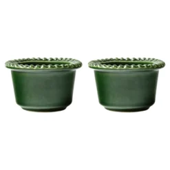 Daria liten skål Ø12 cm 2-pack, Moss