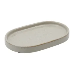 Datura bricka 12,5x20 cm, Shellish grey