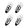 December glödlampa, klar, 5w, 4-pack e10, 3w