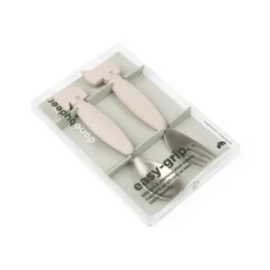 Deer Friends Easy-grip bestickset 2 delar, Sand