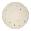 Deer julgransmatta, Warm Beige