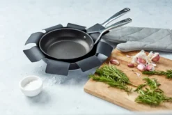 Demeyere stekpanneskydd silikon 2-pack, Ø40 cm