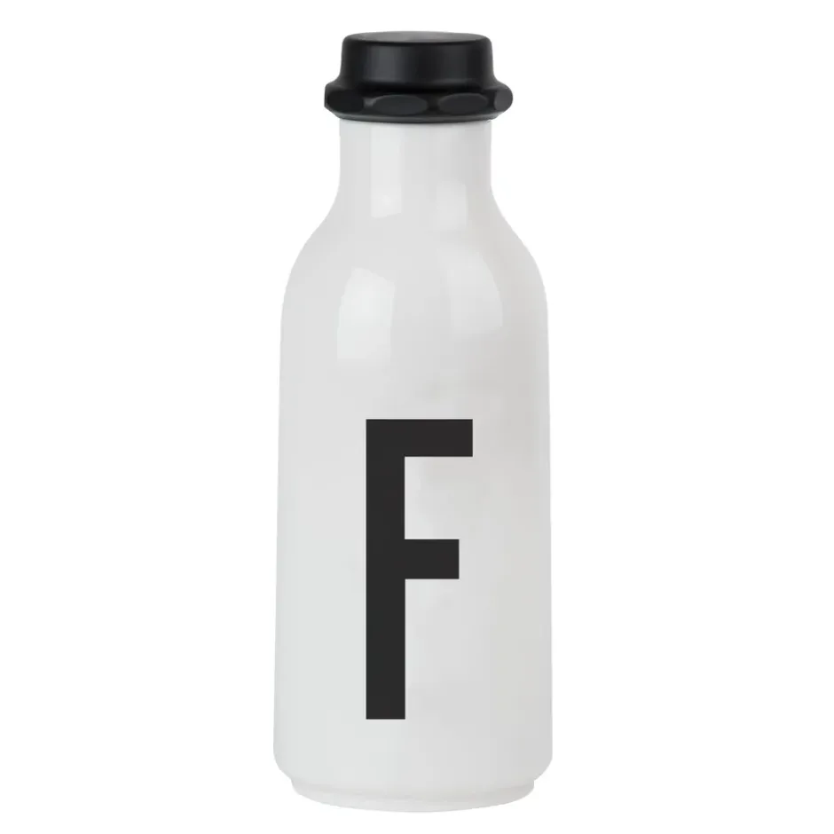 Design Letters drickflaska, F