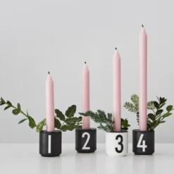 Design Letters espressokoppar 4-pack svart, 4-pack