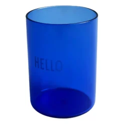 Design Letters favoritglas 35 cl, Blå