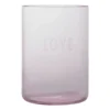 Design Letters favoritglas 35 cl, Love-rose