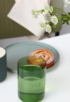 Design Letters favoritglas 35 cl, Smile-green