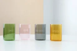 Design Letters favoritglas 35 cl, Smile-green